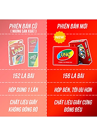 Bộ Bài Uno Infinity Cao Cấp Hộp Đỏ 156 Lá Bao Gồm 108 Lá Cơ Bản Và 2 Bản Mở Rộng Đầy Đủ Giấy Cứng Cáp Hộp Dày