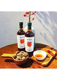 Đặc Sản Phan Thiết - Nước Mắm Chay Shiitake Chai 500Ml - Đậu Nành Và Nấm Ngọt Nhật Bản