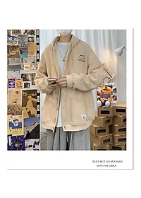 Áo Hoodie dây kéo Nam Nữ Form rộng cực chất Thời Trang Unisex BBY
