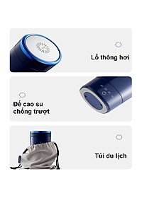 Bình đun nước kiêm giữ nhiệt cao cấp Morphy Richards MR6060, chất liệu inox 304, inox 316L , dễ dàng thay đổi kiểm soát nhiệt đô, dung tích 350ml- Hàng chính hãng