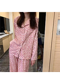 Bộ Ngủ Pijama Nữ MẪU 2023 Bộ Mặc Nhà,Bộ Đồ Ngủ Chất Cotton Tơ Sữa Dài Tay Gầy, Béo ,Bầu Bí Nhỏ ,Sau Sinh Mặc Thoải Mái
