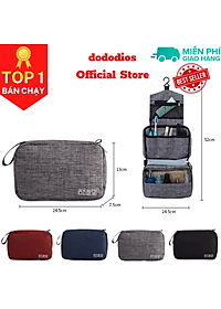 Túi đựng mỹ phẩm, đồ vệ sinh cá nhân gấp gọn tiện dụng cho nam nữ, Túi đựng đồ mỹ phẩm, túi đựng đồ trang điểm, túi đựng đồ cá nhân đi du lịch - chính hãng dododios