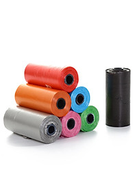 Bộ 5 Cuộn 100 Túi Đựng Rác Sinh Học Tự Phân Huỷ Siêu Dai Co Giãn Tốt Bảo Vệ Môi Trường - 45x50cm Tiện Lợi- Hàng Chính Hãng MINIIN