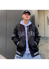 ÁO KHOÁC DÙ Bomber Nút (M1510 - TQRONA - Kèm Ảnh Thật)