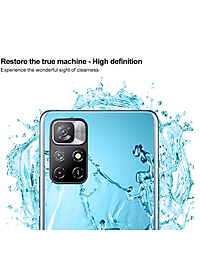 Ốp lưng silicon dẻo trong suốt mỏng 0.6mm cho Xiaomi Redmi Note 11s hiệu Ultra Thin độ trong tuyệt đối chống trầy xước - Hàng nhập khẩu