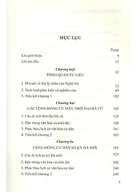 Khảo Cổ Học Tiền Sử Nghệ An 