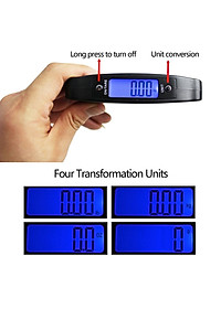 Cân điện tử cầm tay kỹ thuật số 50kg móc sắt