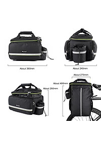 Túi đựng hành lí khi đi xe đạp, Túi Trunk, túi đặt yên sau xe đạp