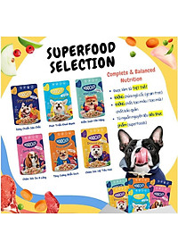Combo 12 gói Pate Moochie dành cho chó mọi lứa tuổi