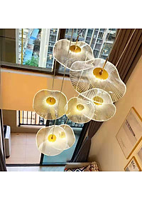 Đèn thả thông tầng ZESIE kiểu dáng độc đáo trang trí nội thất hiện đại [ẢNH VIDEO THẬT 100%]