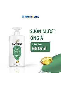 Dầu Gội Pantene Mượt Mà Óng Ả - 650ml