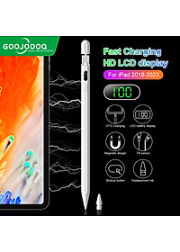 [HÀNG CHÍNH HÃNG GOOJODOQ] CD3276 - Bút cảm ứng Digital Power Display Anti-mistouch Stylus dành cho "phiên bản iPad 2018 trở lên  iPad 10/9/8/7/6 iPad Air 3/4/5 iPad Mini 5/6 iPad Pro 11/12,9 inch (Vui lòng cập nhật hệ thống lên phiên bản 12.2 trở lên)"