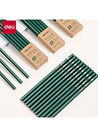  Bút chì lục giác Deli - loại 2B/HB - 10 chiếc/hộp - 33311 / 33312
