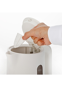 Ấm đun siêu tốc Panasonic NC-K101WRA - 1.7L - Nhựa kháng vỡ - Công suất mạnh lên đến 2200W - Hàng chính hãng