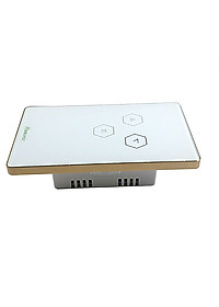 Công tắc cửa cuốn thông minh HUNONIC DOOR - Điều khiển từ xa bằng điện thoại - Mặt kính màu trắng - Cơ Điện Shop