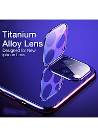 Bộ miếng dán kính cường lực & khung viền bảo vệ Camera cho iPhone 11 Pro / 11 Pro Max hiệu Totu (độ cứng 9H, chống trầy, chống chụi & vân tay, bảo vệ toàn diện) - Hàng nhập khẩu