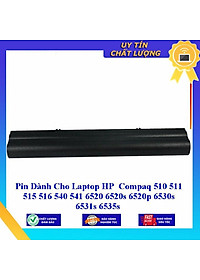 Pin dùng cho Laptop HP Compaq 510 511 515 516 540 541 6520 6520s 6520p 6530s 6531s 6535s - Hàng Nhập Khẩu MIBAT534