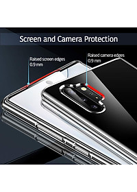 Ốp lưng dẻo silicon cho Samsung Galaxy Note 10 Plus hiệu Ultra Thin (siêu mỏng 0.6mm, chống trầy, chống bụi) - Hàng nhập khẩu