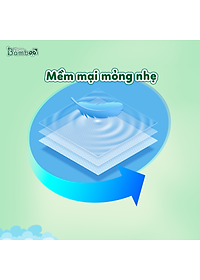 COMBO 3 Bịch tã/bỉm QUẦN Nano Bamboo sợi tre M/L/XL/XXL/XXXL (132 Miếng) tiết kiệm 120k kèm quà tặng