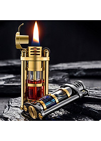 Sét Vỏ Hột Quẹt Bật Lửa Xăng Đá Zorro Z-652 Thiết Kế Đẹp Độc Lạ Nhỏ Gọn Tiện Dụng - Giao Màu Ngẫu Nhiên + COMBO 3 BÌNH XĂNG MÀU