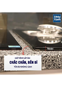 Bếp gas âm DOMINO Malloca MDG 301 - Công suất 4600W, Mâm đốt Sabaf Ý - Hàng chính hãng