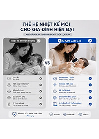Máy Đo Nhiệt Kế Kachi JXB-315 Cảm Biến Hồng Ngoại có chứng nhận FDA Mỹ