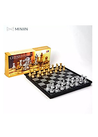 Bộ Cờ Vua Nam Châm Cao Cấp Chính Hãng- Kích Thích Phát Triển Trí Não, Thể Thao Trí Tuệ,  3 Kích thước - MINIIN