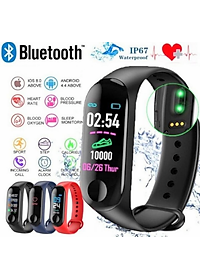 ĐỒNG HỒ ĐEO TAY THÔNG MINH ĐO NHỊP TIM BƯỚC CHÂN VẬN ĐỘNG THỂ THAO TIỆN DỤNG HÀNG CAO CẤP