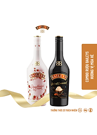 Nơi bán Combo Rượu Baileys Strawberry và Vị Salted Caramel, dung tích 70cl, độ cồn 17%