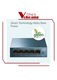 Bộ Chia Tín Hiệu TP-Link LS105G Switch Để Bàn 5 Cổng 10/100/1000Mbps - Hàng Chính Hãng