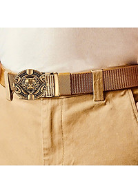 Thắt lưng nam cao cấp, dây nịt nam cao cấp dây da bền bỉ khóa tự động thương hiệu TOPEE phong cách công sở CA56