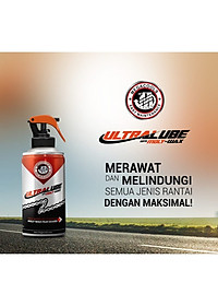 Megacools Ultra Lube MOLY WAX 300ml - Xịt bảo dưỡng sên siêu cao cấp, chống vắng, chống rít,chống kêu sên