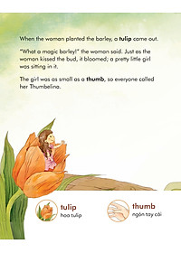 Truyện Cổ Tích Nổi Tiếng Song Ngữ Việt - Anh: Cô Bé Tí Hon - Thumbelina