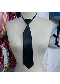 Cà vạt nam nữ bản nhỏ 6cm x36 cm - cà vạt thắt sẵn dây thun Việt nam sản xuất