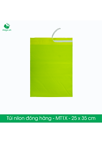 MT1 - 25x35 cm - Túi nilon gói hàng - 100 túi niêm phong đóng hàng