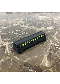 Bảng số điện thoại trang trí trên taplo ô tô, xe hơi (Mã RM-131Z)