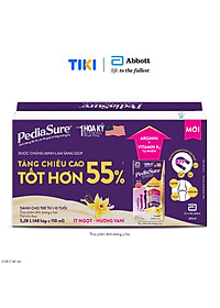 Thùng 48 Hộp Sữa Nước Abbott Pediasure Vani 110ml cho trẻ từ 1 - 10 tuổi