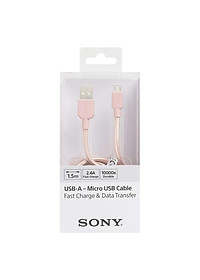 Cáp Micro USB Sony CP-ABP150/HC WW 1.5m - Hàng Chính Hãng
