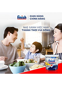 Combo 4 túi Viên Rửa Chén Bát Finish Powerball Quantum 21 viên
