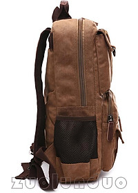 Balo nam thời trang vải canvas  phong cách mới- đi làm, đi học,đi chơi,đựng laptop (15,6")