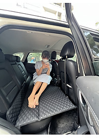 Nệm xe ô tô cao cấp 5 lớp dễ gấp gọn, đệm ô tô, đệm nằm ô tô, nệm xe hơi thoải mái chịu tải tốt