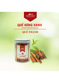 Vỏ quế thanh đã cạo vỏ nguyên chất 100%, nấu ăn, chống hôi miệng, ngăn ngừa các bệnh về tim 150g/hộp Quế Rừng Xanh - CHÍNH HÃNG