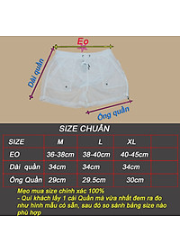 Quần shorts Nam siêu mỏng vải dù - A029