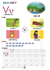 Sách Hành Trang Cho Bé Vào Lớp 1 - Vở Bé Học Tiếng Việt - Dành Cho Trẻ 5- 6- Tuổi - Quyển 1 ( Tái bản )