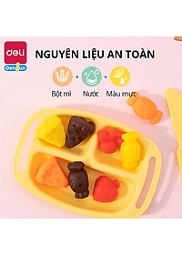 Đất Nặn Làm Bếp Làm Kem Mì Cùng Bé Khuôn Và Máy Thủ Công Deli - Đồ Chơi Giáo Dục Nhập Vai Thông Minh Cho Bé - 67801 67802 67805 YC