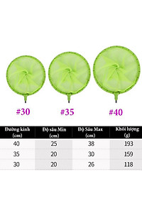 Mặt Vợt Carbon Cao Cấp Vợt Cá chuyên dụng câu đài KK17