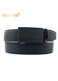 Thắt lưng nam da thật cao cấp nhãn hiệu Macsim tw001