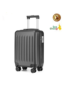 Sea Choice 19 inch Mang theo Hành lý Vỏ Cứng Nhẹ Vali ABS 4 Bánh Xe Quay Có Khóa TSA