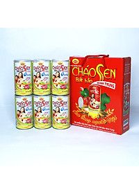 Cháo sen bát bảo 0 đường Minh Trung 365g - CSBB 0 Đường 24 (thùng 24 lon)