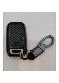 Ốp chìa khóa, bọc khóa Carbon xe Toyota Raize, Toyota Veloz, Avanza 2021 2022 2023 kèm móc treo sang trọng